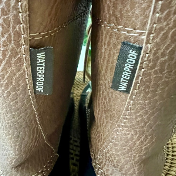 JBU By JAMBU Womens Maplewood Waterproof Round Toe LaceUp Duck Rain boots Size 7 - Picture 9 of 10